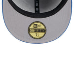 New Era MLB Toronto Blue Jays Letterman Pin 59FIFTY Fitted Hat - Royal Blue