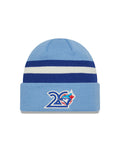New Era MLB Toronto Blue Jays 20th Anniversary Retro Cuffed Knit Beanie Hat