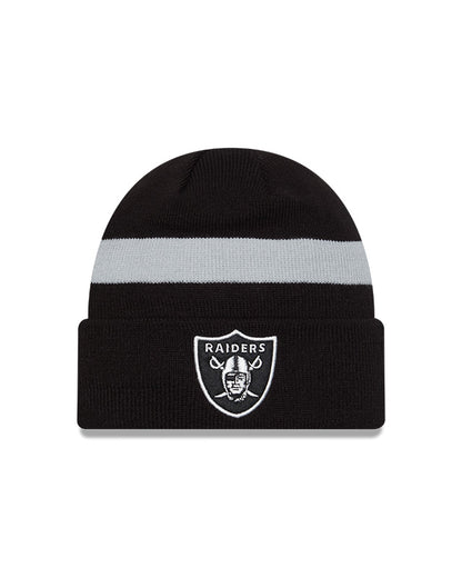 New Era NFL Las Vegas Raiders Retro 50th Anniversary Cuffed Knit Beanie Hat