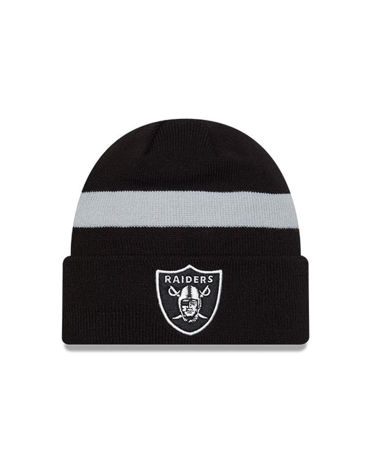 New Era NFL Las Vegas Raiders Retro 50th Anniversary Cuffed Knit Beanie Hat
