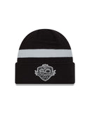 New Era NFL Las Vegas Raiders Retro 50th Anniversary Cuffed Knit Beanie Hat