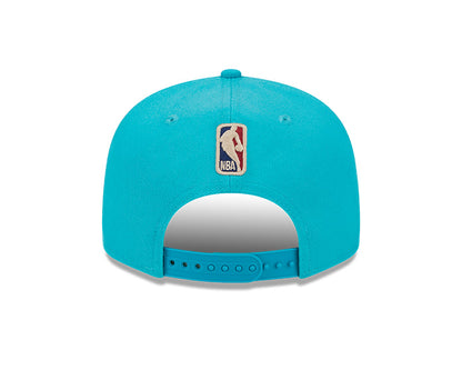 New Era Charlotte Hornets Teal 9FIFTY Snapback Hat