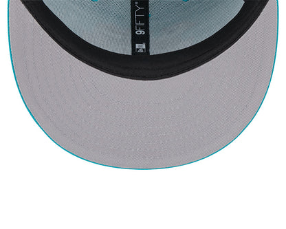 New Era Charlotte Hornets Teal 9FIFTY Snapback Hat