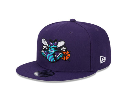 New Era Charlotte Hornets Purple 9FIFTY Snapback Hat