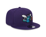 New Era Charlotte Hornets Purple 9FIFTY Snapback Hat