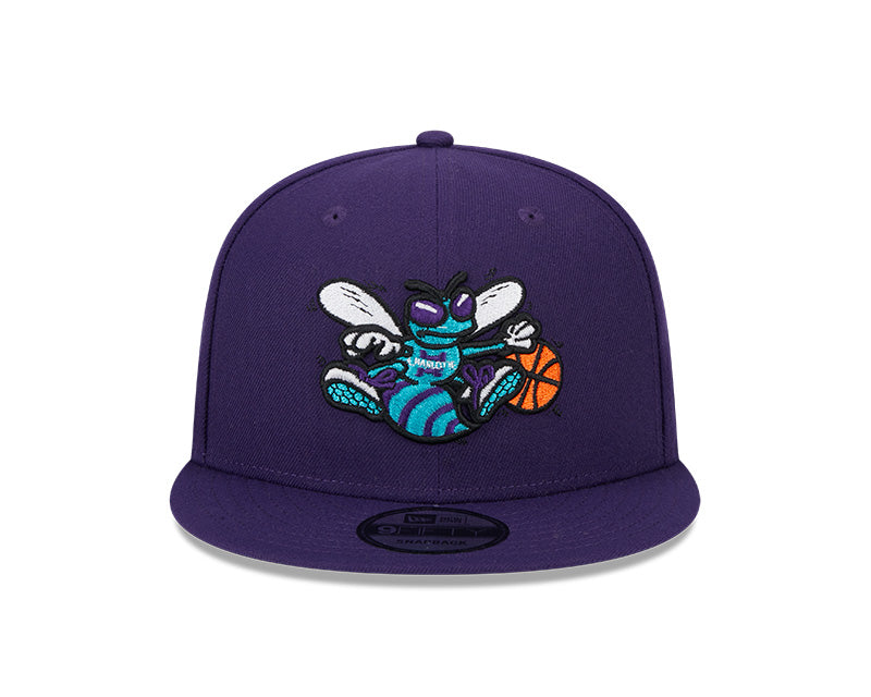New Era Charlotte Hornets Purple 9FIFTY Snapback Hat
