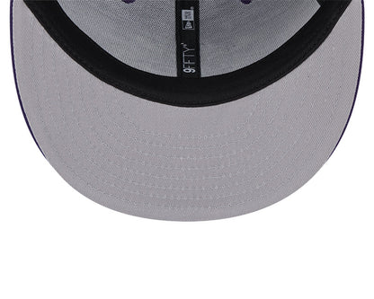 New Era Charlotte Hornets Purple 9FIFTY Snapback Hat