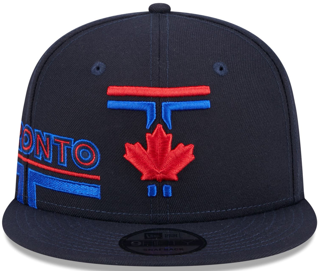 Men s New Era Navy Toronto Blue Jays 2024 City Connect 9FIFTY Snapback Hat