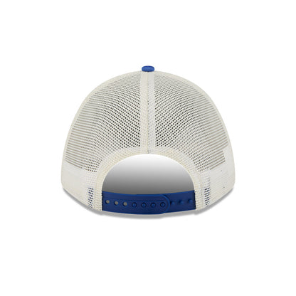 New Era 9FORTY Toronto Blue Jays Chrome Arch  M-Crown A-Frame Trucker - White/Royal Blue
