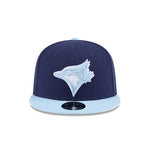 New Era 9FIFTY Toronto Blue Jays Two Toned Color Pack Adjustable Cap - Navy