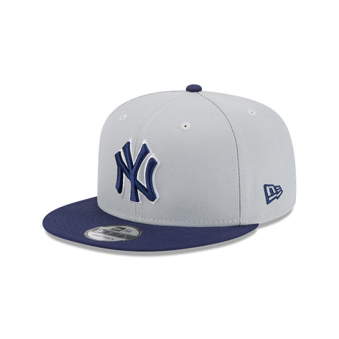 New Era 9FIFTY New York Yankees Two Toned Color Pack Adjustable Cap - Grey/Navy
