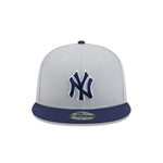 New Era 9FIFTY New York Yankees Two Toned Color Pack Adjustable Cap - Grey/Navy