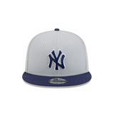 New Era 9FIFTY New York Yankees Two Toned Color Pack Adjustable Cap - Grey/Navy