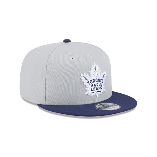 New Era 9FIFTY Toronto Maple Leafs Two Toned Color Pack Adjustable Cap - Navy
