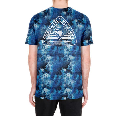 New Era MLB Toronto Blue Jays Logo Tie Dye T-shirt - Blue
