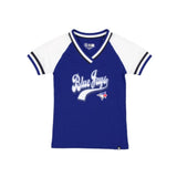 New Era MLB Toronto Blue Jays Girls T-shirt - Blue/White