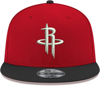 New Era 9FIFTY NBA Houston Rockets 2Tone Snapback Hat - Red/Black