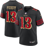 Nike NFL San Francisco 49ers Brock Purdy 2025 Rivalries Collection Game Jersey - Black/Red