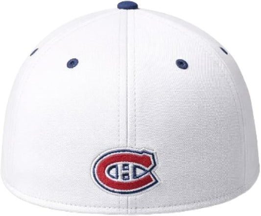 American Needle NHL Montreal Canadiens E-Boss Stretch Fit S/M - White