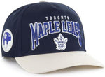 47 NHL Toronto Maple Leafs Hard Hat Arch Hitch Snapback - Navy/Off-White