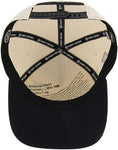 47 NHL Edmonton Oilers Tabloid 1988 Stanley Cup Championship Hitch Adjustable Snapback Cap - Black/Beige