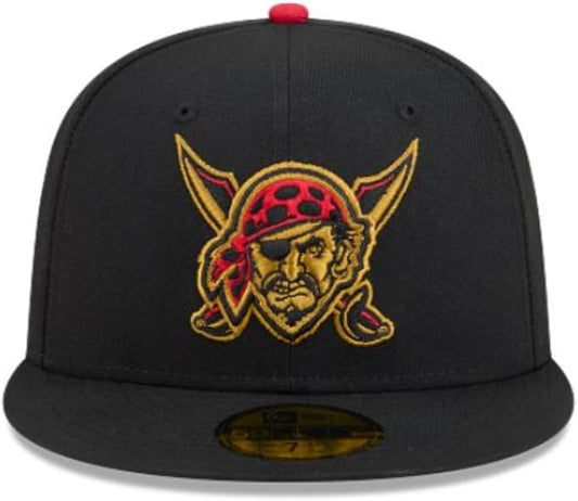New Era MLB Pittsburgh Pirates 2026 City Connect Alternate On-Field 59FIFTY Fitted Hat - Black
