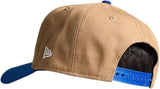 New Era Men's MLB Toronto Blue Jays Chase 9FORTY A-Frame Adjustable Snapback Hat - Khaki/Royal