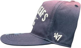 '47 NHL Toronto Maple Leafs Dusted Laramie Hitch Adjustable Snapback Hat - Grey