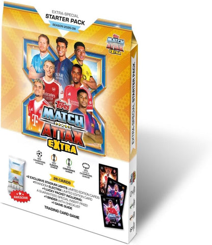 TOPPS Match Attax Extra Champions League Cards - Starter Pack Binder
