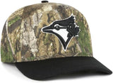 '47 Hitch TT MLB Toronto Blue Jays REALTREE APX Two Tone Adjustable Snapback Hat- Camo/Black