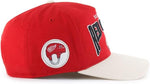 47 NHL Detroit Red Wings Hard Hat Arch Hitch Snapback - Red/Off-White