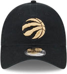 New Era NBA Toronto Raptors 2023-24 City Edition 9TWENTY Black Adjustable Hat