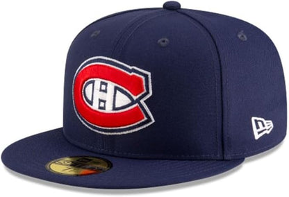 New Era NHL Montreal Canadiens 59FIFTY Fitted Hat – Navy