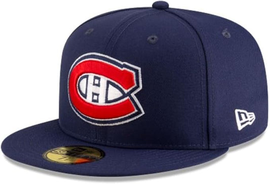 New Era NHL Montreal Canadiens 59FIFTY Fitted Hat – Navy