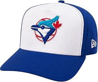 New Era 19TWENTY MLB Toronto Blue Jays 1977 Cooperstown Logo Adjustable Snapback Hat - White/Royal Blue
