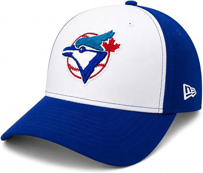 New Era MLB Toronto Blue Jays 39THIRTY Cooperstown Logo On-Field Stretch Fit Cap - Royal Blue/White