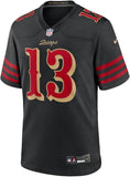 Nike NFL San Francisco 49ers Brock Purdy 2025 Rivalries Collection Game Jersey - Black/Red