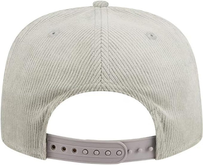 New Era NBA Toronto Raptors Corduroy Golfer Adjustable Snapback Hat - Grey