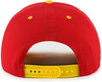 47 Hitch NHL Calgary Flames Double Header Baseline Snapback Hat Red