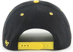 '47 NHL Hitch Vancouver Canucks Diamond Cut Snapback Hat - Black/Yellow