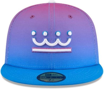 New Era MLB Kansas City Royals 2026 City Connect On-Field 59FIFTY Fitted Hat - Purple/Blue