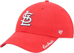 47 Women's MLB St. Louis Miata Clean Up Adjustable Hat - Red
