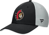 Fanatics NHL Ottawa Senators Authentic Pro Adjustable Hat - Black/Grey