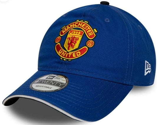 New Era 9TWENTY EPL Manchester United Adjustable Hat - Royal Blue