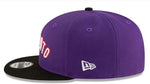 New Era 9FIFTY NBA 2024 Toronto Raptors Classic Edition Snapback Hat - Purple/Black