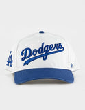 47 MLB Los Angeles Dodgers Cooperstown Double Header Script Shot Hitch Snapback