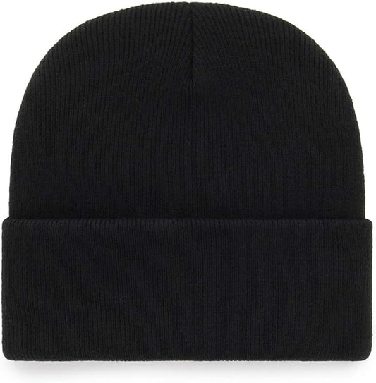 47 Brand Pittsburgh Penguins Black Haymaker NHL Cuff Knit Beany Beanie One Size Forty Seven