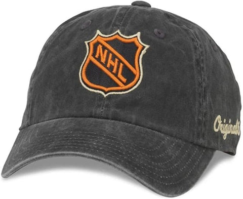 American Needle NHL Original Six Adjustable Raglan Hat - Grey