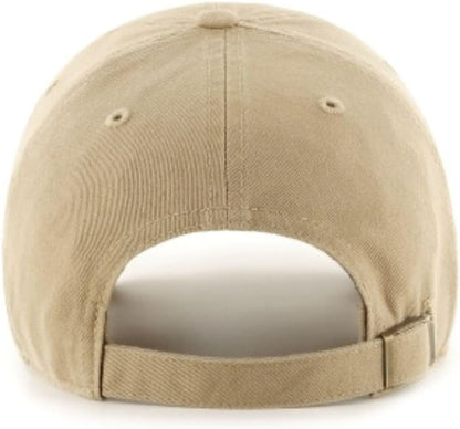 47 NBA Toronto Raptors Clean Up Adjustable Hat Cap - Khaki