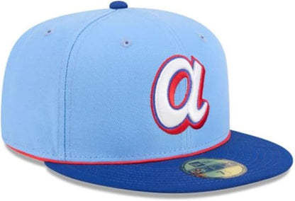 New Era MLB Atlanta Braves 2026 City Connect On-Field 59FIFTY Fitted Hat - Blue